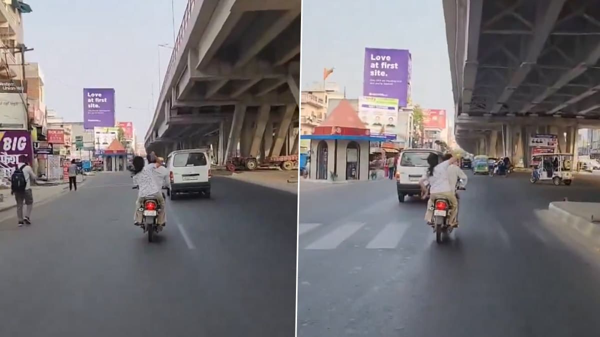 Lucknow Viral Video: চলন্ত বাইকের পিছনে বসে তরুণকে লাগাতার জুতোপেটা, ভিডিয়ো ভাইরাল হতেই শোরগোল সোশ্যাল মিডিয়ায়