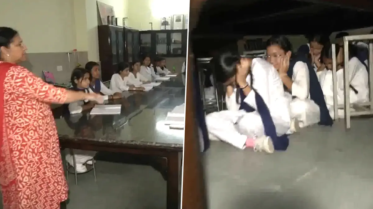 Mock Drill In Jammu Kashmir: যুদ্ধ পরিস্থিতিতেঁ কীভাবে আত্মরক্ষা? মক ড্রিলের আগে কাশ্মীরের স্কুলে পড়ুয়াদের বিশেষ প্রশিক্ষণ