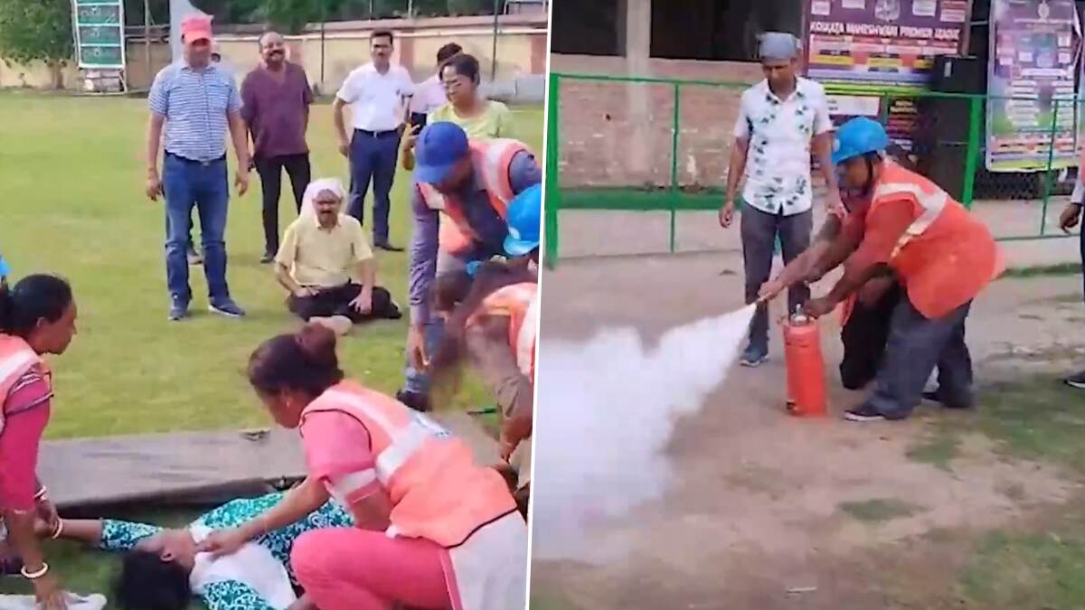 Mock Drills In Howrah: বাজল সাইরেন, হাওড়ায় শুরু মক ড্রিল, দেখুন ভিডিয়ো