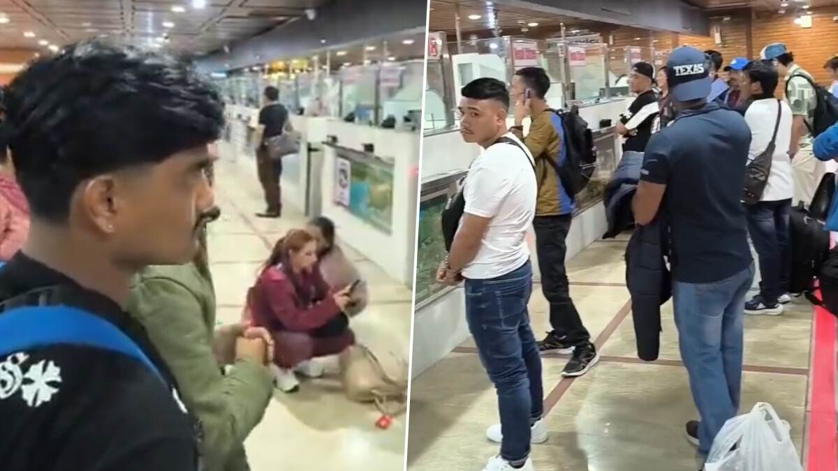 Viral Video: বিমানবন্দর না ব্যাঙ্কের লাইন বুঝে উঠতে পারবেন না, দেখুন কাঠমাণ্ডুর কী অবস্থা