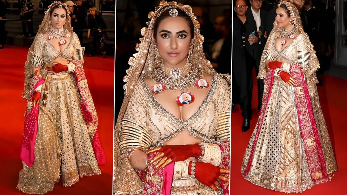 Ruchi Gujjar Wears 'PM Modi' Necklace: গলায় ঝুলছে 'প্রধানমন্ত্রী মোদীর লকেট-সহ নেকলেস', কানের রেড কার্পেটে রুচি গুজ্জরের অভিনব প্রকাশ দেখুন