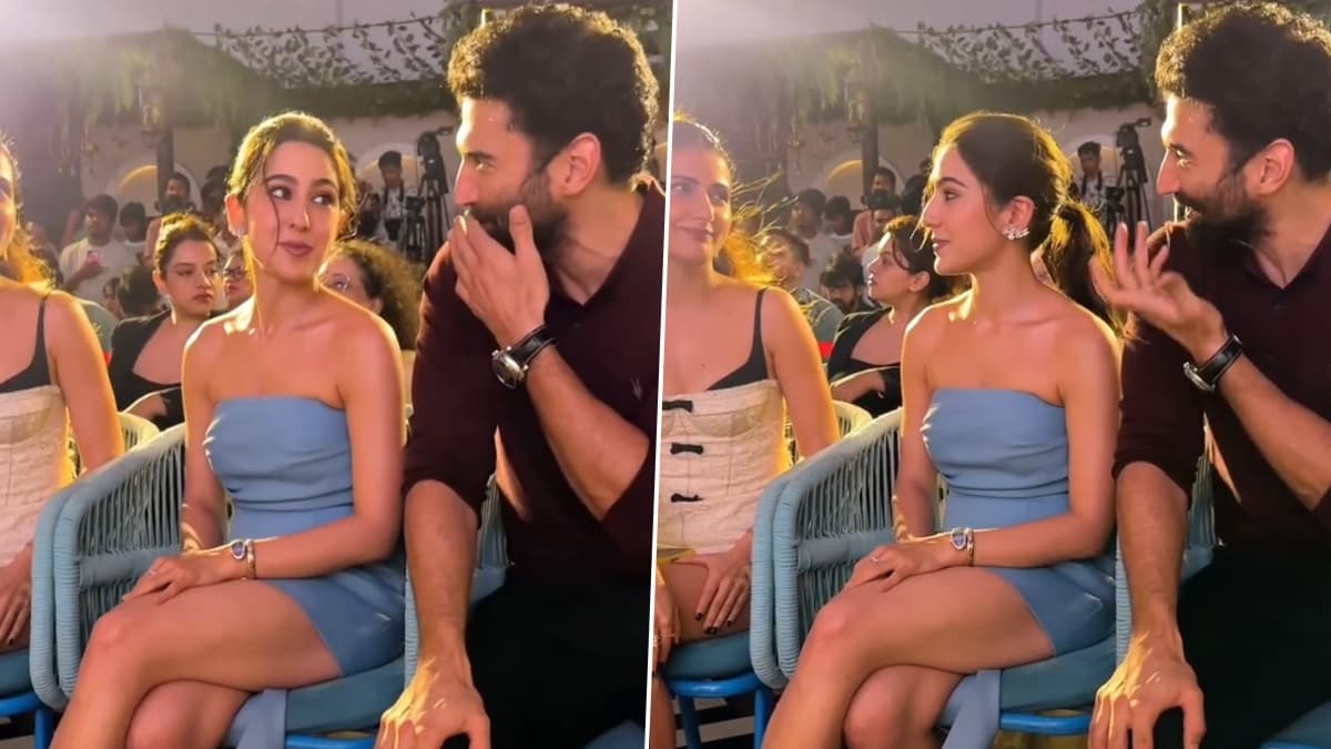 Sara Ali Khan Pulled Aditya Roy Kapur: প্রকাশ্যে আদিত্যর হাত ধরে টেনে কাছে আনলেন সারা, ভাইরাল বলি জুটির ভিডিয়ো
