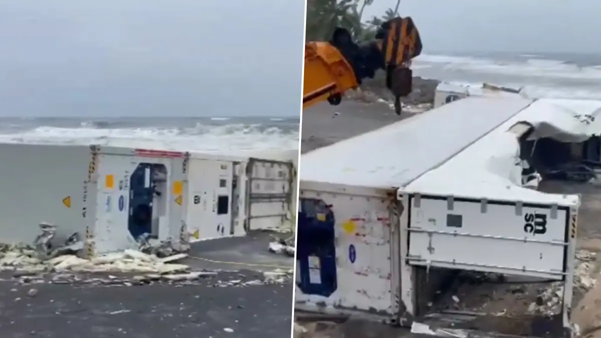 Liberian Vessel : অবশেষে উদ্ধার কেরল উপকূলে ডুবে যাওয়া ৬৪০ কন্টেনার বোঝাই জাহাজের ধ্বংসাবশেষ