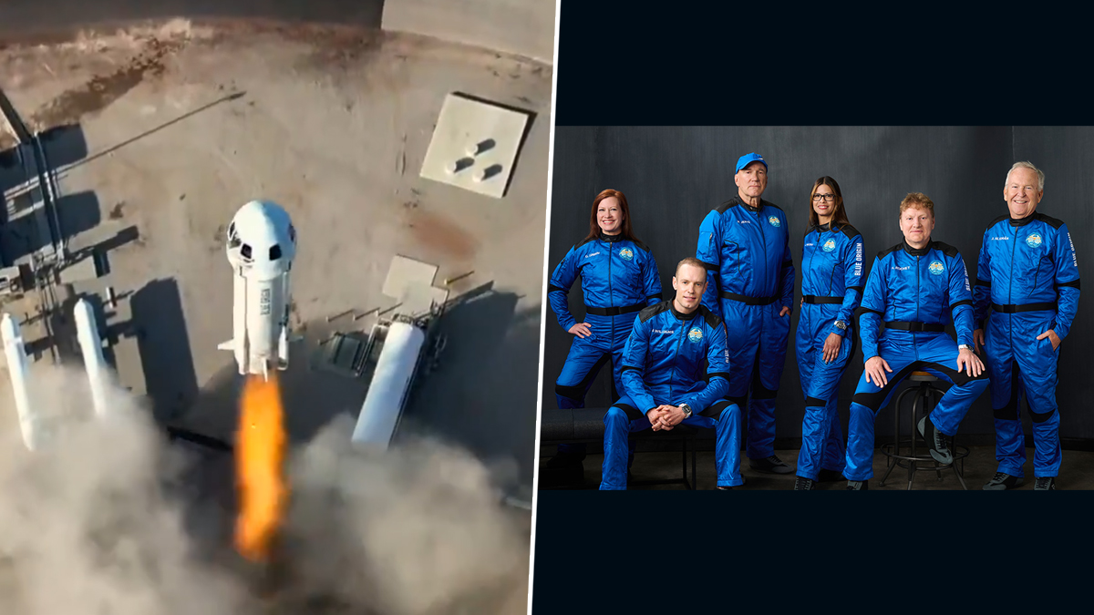 Blue Origin: ৬ জন সাধারণ পর্যটকদের মহাকাশ থেকে ঘুরিয়ে আনল জেফ বেজেসোর ব্লু অরিজিন
