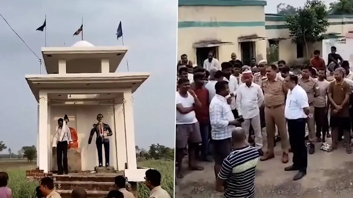 Uttar Pradesh: আমরোহা গ্রামে আম্বেদকর ও বুদ্ধমূর্তিকে বিকৃত করা নিয়ে প্রতিবাদ, ৭ সন্দেহভাজনকে গ্রেফতার করল পুলিশ