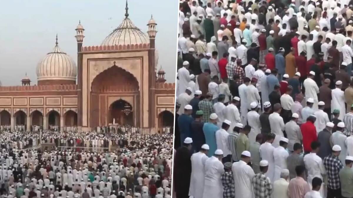 Eid Al Adha: সকাল থেকে ঈদের নমাজ পাঠ শুরু, দেশের বিভিন্ন প্রান্তের মসজিদ ও দরগায় জড়ো হয়েছেন মুসলিমরা