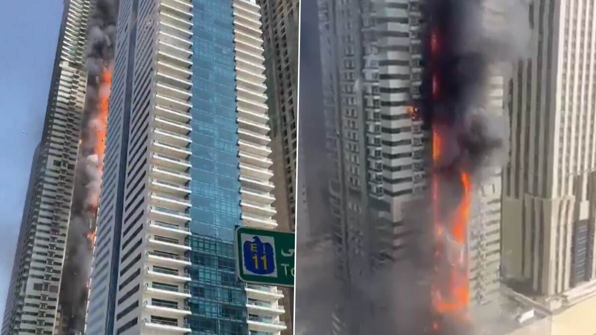 Dubai Tower Fire: মধ্যপ্রাচ্যে যুদ্ধের মাঝে দুবাইয়ের বহুতলে ভয়াবহ আগুন, টাইগার টাওয়ারের ৪ হাজার বাসিন্দাকে উদ্ধার