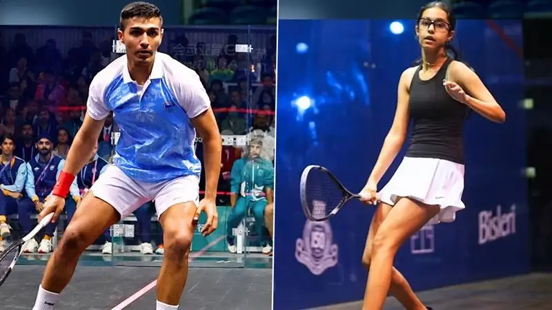 Asian Squash Doubles Championship 2025: এশিয়ান স্কোয়াশ ডাবলস চ্যাম্পিয়নশিপ ২০২৫-এ ভারতীয় খেলোয়াড়দের দাপুটে পারফরম্যান্স, স্ট্রেট গেমে জয়ী আনহাত সিং এবং অভয় সিং