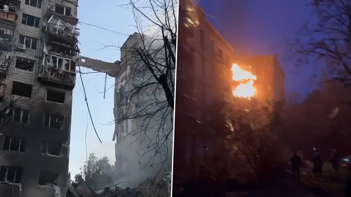 Russian Strikes on Kyiv: কিয়েভে রাশিয়ার ড্রোন ও ক্ষেপণাস্ত্র হামলায় ১৪ জন নিহত, ৪৪ জন আহত
