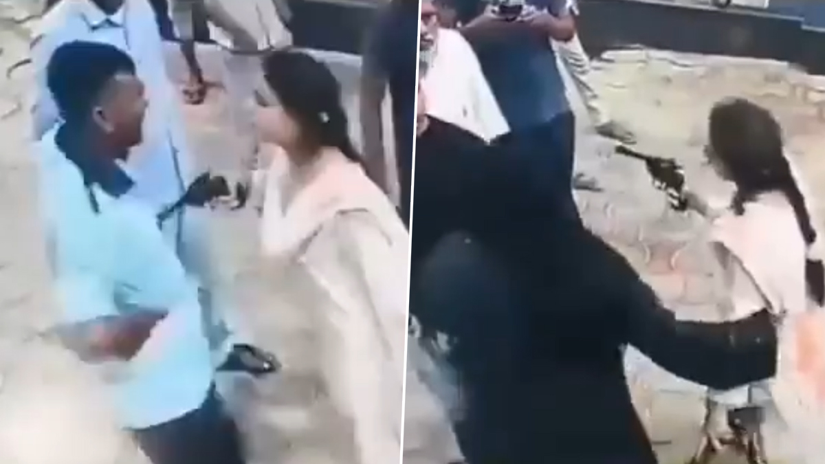 Woman Points Gun at Petrol Pump Employee: 'এত গুলি চালাবো কেউ চিনতে পারবে না', পেট্রোল পাম্প কর্মীর বুকে বন্দুক ধরে হুমকি মহিলার