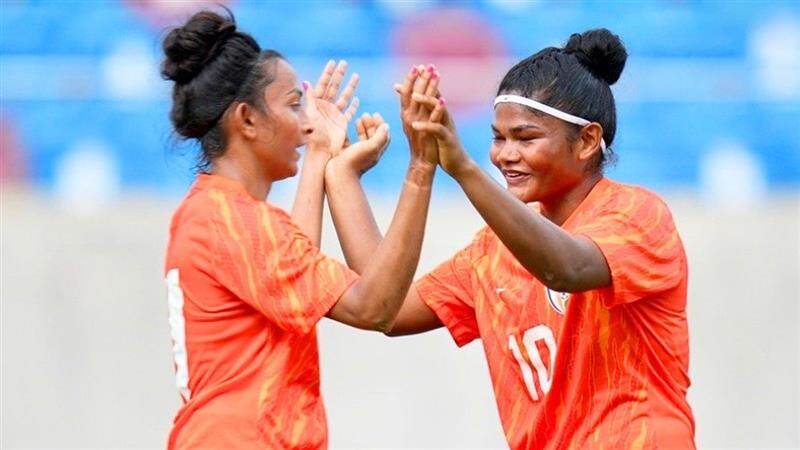 AFC Women's Asia Cup 2026: মঙ্গোলিয়াকে রেকর্ড ১৩-০গোলে হারিয়ে ভারতীয় মহিলা ফুটবল দলের এএফসি মহিলা এশিয়ান কাপ অভিযান শুরু