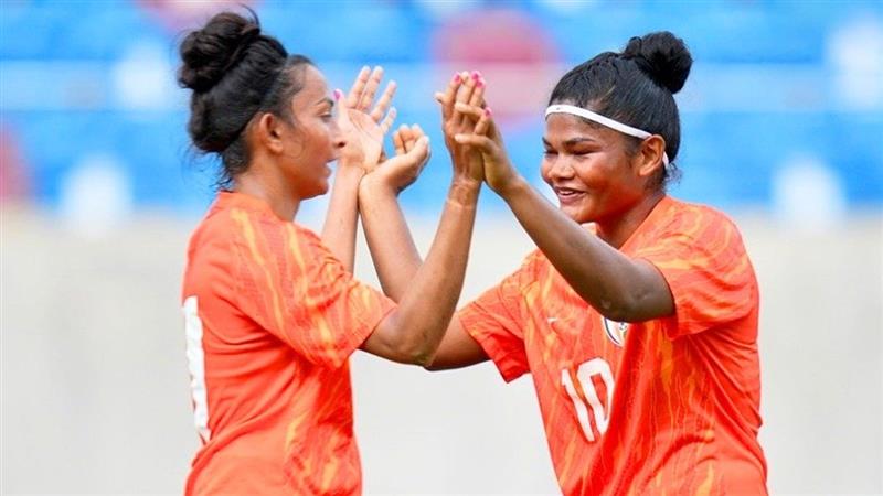 AFC Women's Asia Cup 2026: মঙ্গোলিয়াকে রেকর্ড ১৩-০গোলে হারিয়ে ভারতীয় মহিলা ফুটবল দলের এএফসি মহিলা এশিয়ান কাপ অভিযান শুরু