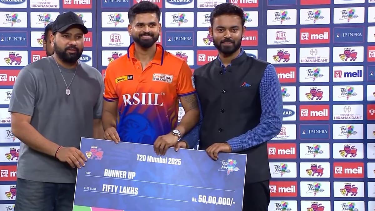 T20 Mumbai 2025 Final: ফের ফাইনালে হার শ্রেয়স আইয়ারের, জয়ী মুম্বই সাউথ সেন্ট্রাল মারাঠা রয়্যালস