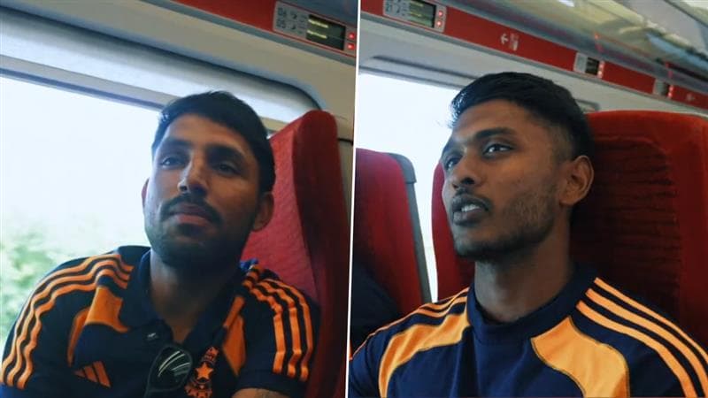 Team India, ENG vs IND: ট্রেনে করে লিডসে টিম ইন্ডিয়া, ভ্রমণের নানা গল্প শোনালেন ধ্রুব জুরেল-সাই সুদর্শন