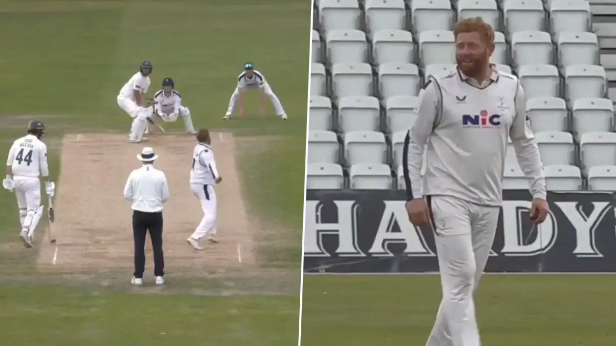 Jonny Bairstow, Cricket Viral Video: ব্যাটিং, কিপিংয়ের এবার বল হাতে কাউন্টিতে জনি বেয়ারস্টো; দেখুন ভাইরাল ভিডিও