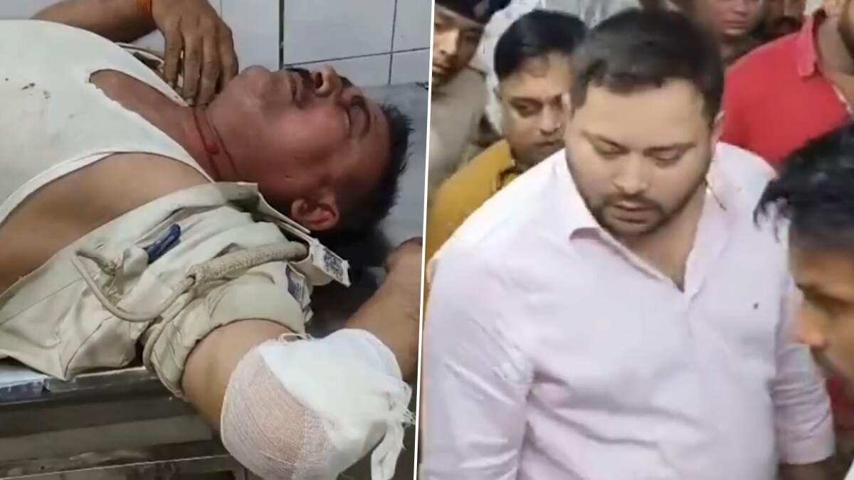 Tejashwi Yadav: দুর্ঘটনার কবলে তেজস্বী যাদবের কনভয়ে, দ্রুত গতির ট্রাকের সজোরে ধাক্কা, জখম ৩ নিরাপত্তারক্ষী