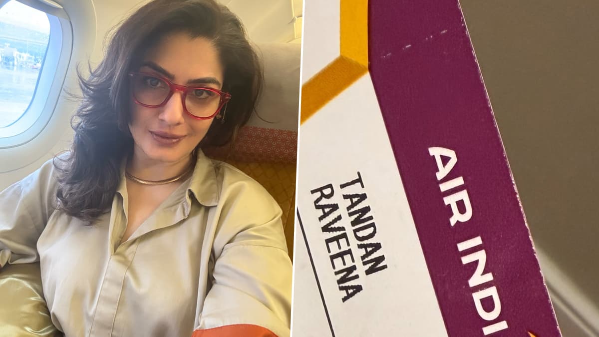 Raveena Tandon: ভয়াবহ বিমান দুর্ঘটনার পরেই এয়ার ইন্ডিয়ায় যাত্রা রবিনা টন্ডনের, কী অভিজ্ঞতা নায়িকার?