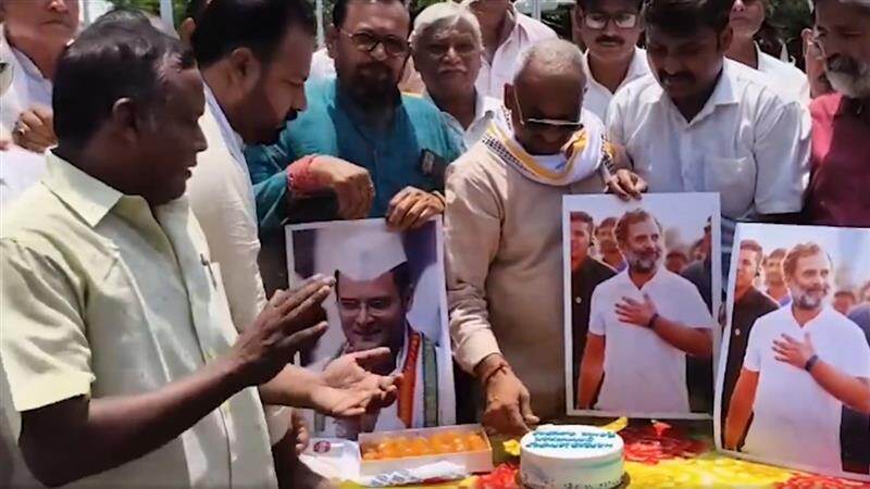 Rahul Gandhi Birthday: কেক কেটে রাহুল গান্ধীর জন্মদিন উদযাপন, শুভেচ্ছা জানালেন নরেন্দ্র মোদী