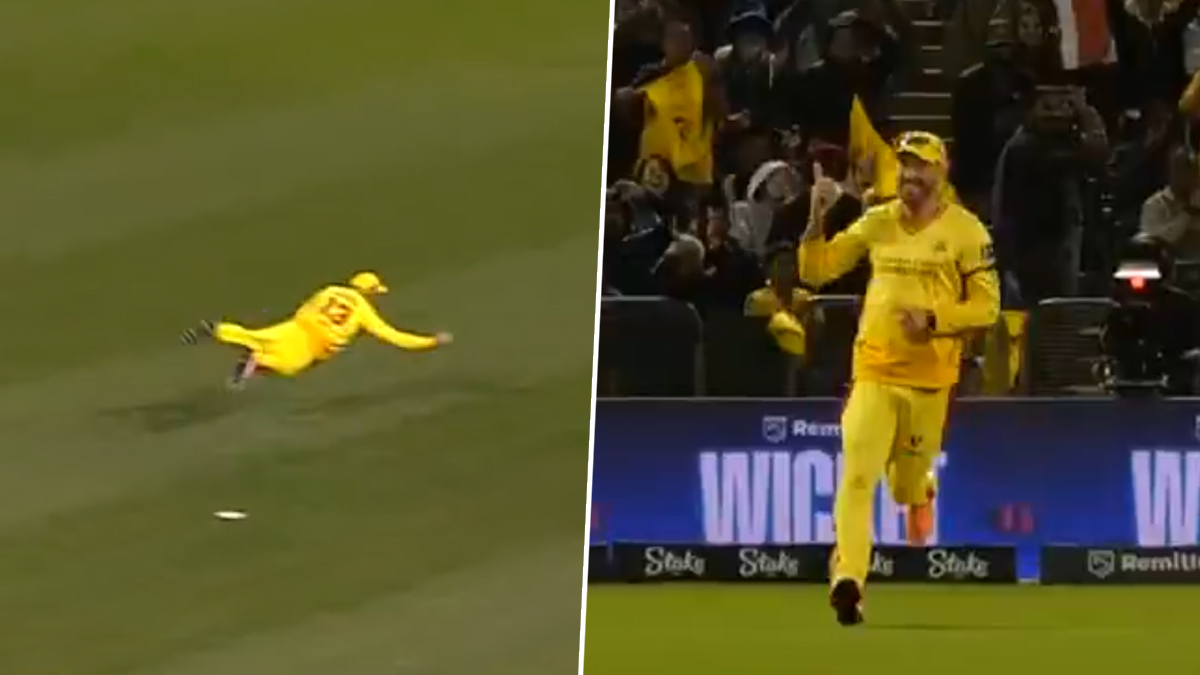 Faf Du Plessis One Handed Catch Video: এক হাতে দুর্দান্ত ক্যাচ! ফাফ ডু প্লেসিসের অসামান্য ফিল্ডিংয়ে জিতল সুপার কিংস; দেখুন ভিডিও