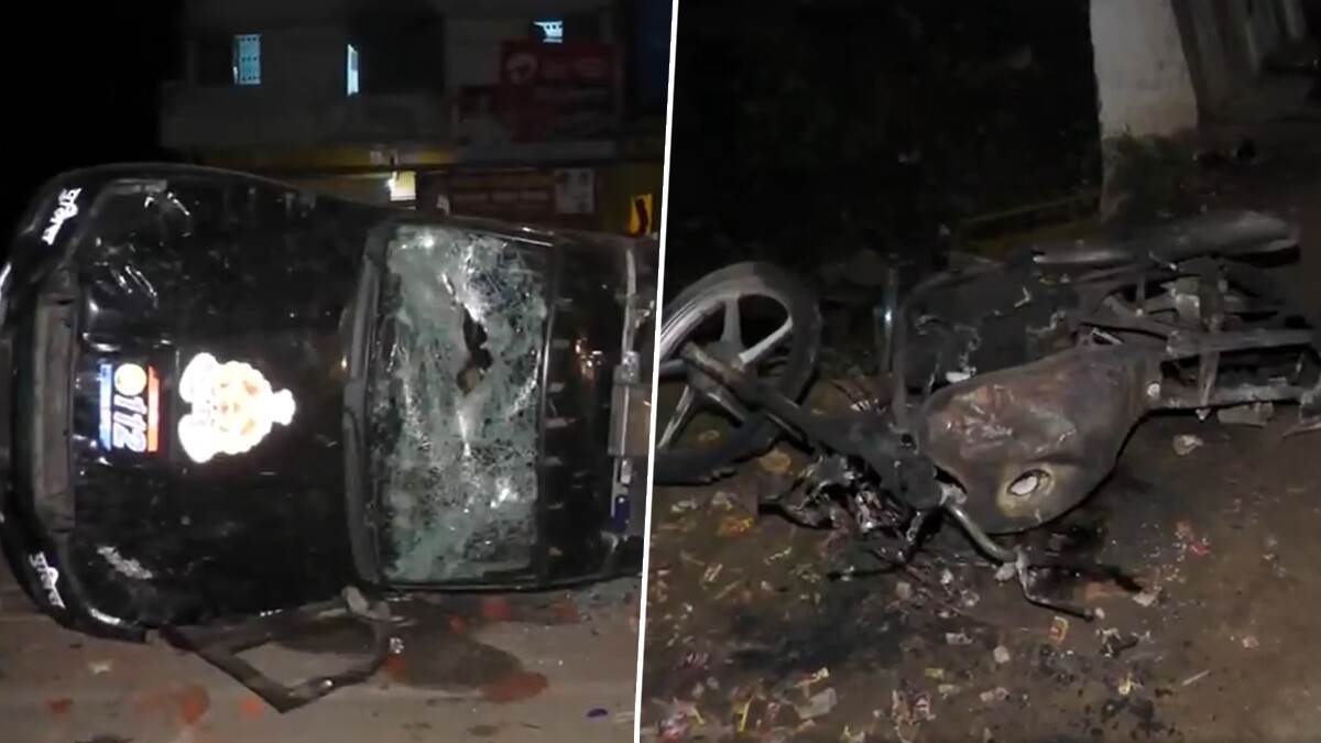 Prayagraj: চন্দ্রশেখর আজাদের মিছিল ঘিরে উত্তপ্ত করচনা এলাকা, পুলিশের ওপর চড়াও কর্মী সমর্থকদের, ভাঙচুর করে জ্বালিয়ে দেওয়া হল গাড়ি