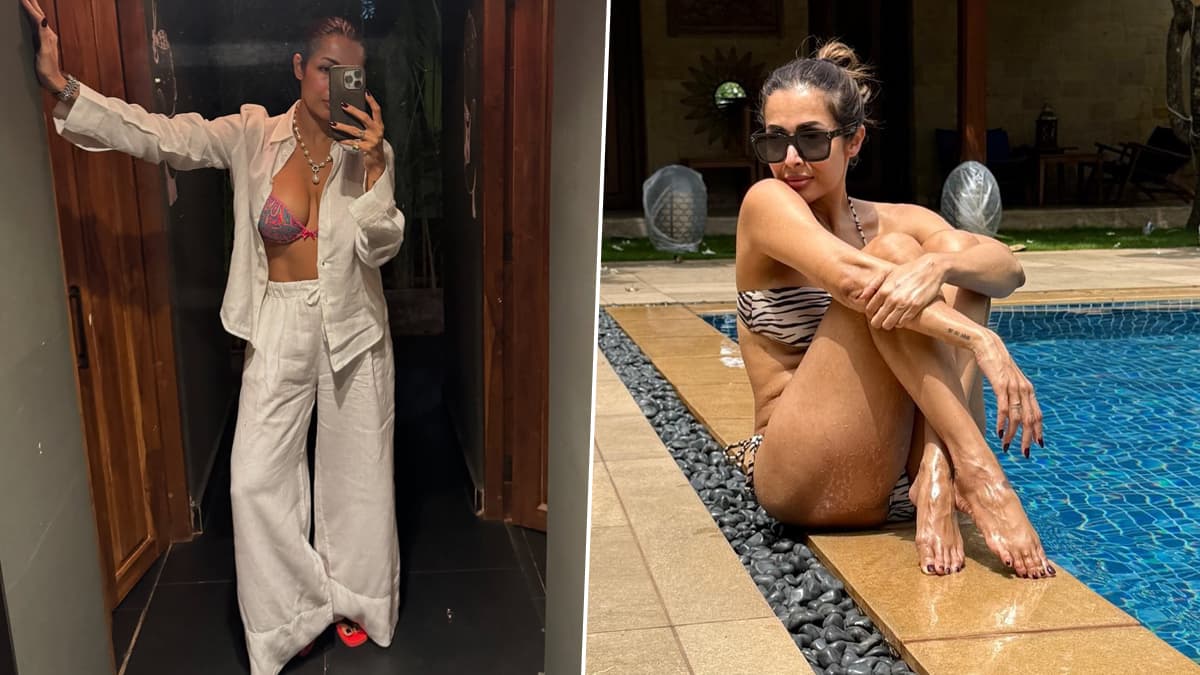 Malaika Arora Goa vacation Photos: পিঠ খোলা পোশাকে গ্লাস হাতে 'চিয়ার্স', বিকিনিতে সিক্ত শরীর, হট মালাইকার গোয়া ভ্রমণের ছবি মিস করবেন না