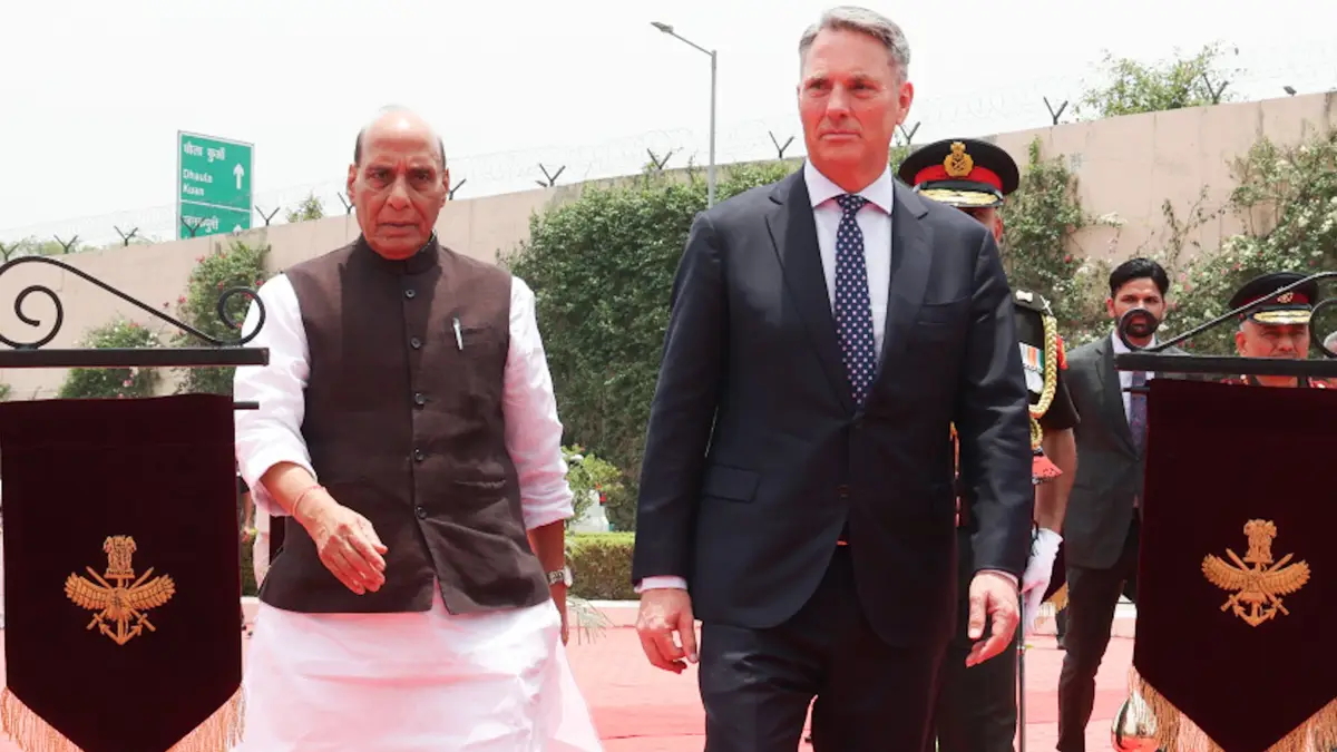 India- Australia Bilateral Meeting: কাশ্মীর ইস্যুতে ভারতকে সমর্থন অস্ট্রেলিয়ার, উপ-প্রধানমন্ত্রী রিচার্ড মার্লেসকে ধন্যবাদ জ্ঞাপন করলেন রাজনাথ সিং