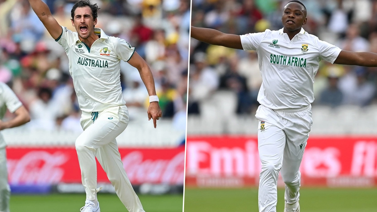 Kagiso Rabada, Mitchell Starc: পেস বোলিংয়ে সেরা! WTC 2025 Final ম্যাচে নতুন রেকর্ড কাগিসো রাবাডা, মিচেল স্টার্কের