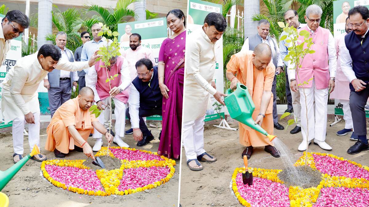 World Environment Day: পরিবেশ দিবসে চারাগাছ রোপণ করে 'এক পেড় মা কি নাম' অভিযানের সূচনা করলেন মুখ্যমন্ত্রী যোগী আদিত্যনাথ