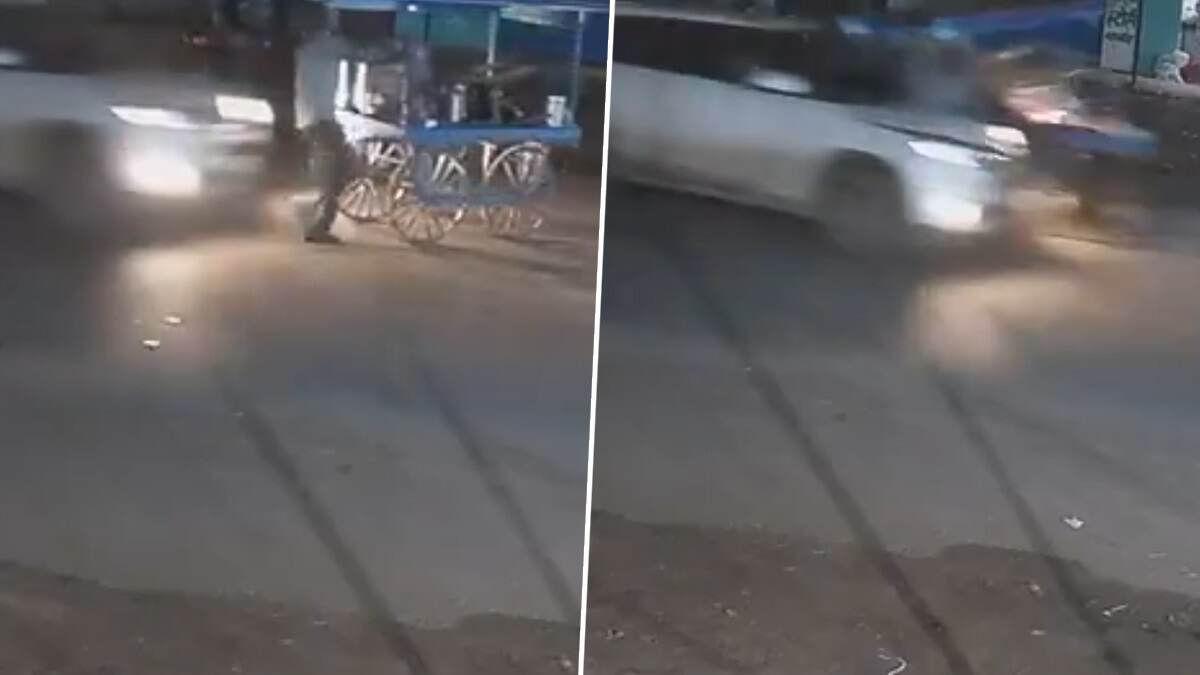 Viral Video: গাড়ির ধাক্কায় উড়ে গেলেন ভেন্ডর, 'দস্যু' চার চাকা টেনে নিয়ে গেল অসহায়কে, ভাইরাল ভিডিয়ো