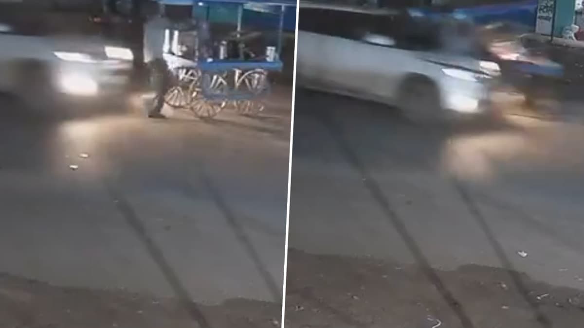 Viral Video: গাড়ির ধাক্কায় উড়ে গেলেন ভেন্ডর, 'দস্যু' চার চাকা টেনে নিয়ে গেল অসহায়কে, ভাইরাল ভিডিয়ো