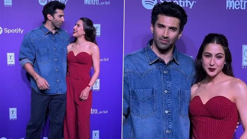 Sara Ali Khan-Aditya Roy Kapur: সারার চোখে ডুবলেন আদিত্য, ভালবাসায় ভরা রসায়নে মেতে উঠলেন বলিউডের নয়া জুটি?