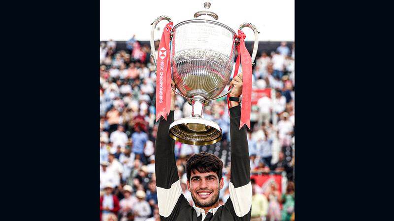 Queen's Club Championship 2025: উইম্বলডন শুরুর আগে কুইন্স ক্লাব চ্যাম্পিয়নশিপ জিতলেন কার্লোস আলকারাজ