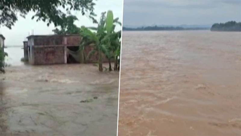 Balasore Flood Video: গিলতে আসছে সুবর্ণরেখা নদী, বন্যায় জলের তোড়ে ভেসে যাচ্ছে বাড়িঘর, মানুষ আজ অসহায়, দেখুন ভাইরাল ভিডিয়ো