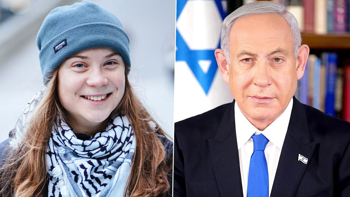 Greta Thunberg Sails To Gaza, Warns Netanyahu: ভূমধ্যসাগরেই এবার রক্তারক্তি? দুধ, চাল, ওষুধ নিয়ে গাজ়ার দিকে এগোচ্ছে গ্রেটার নৌকা, আটকাতে সবদিক থেকে প্রস্তুত ইজরায়েল