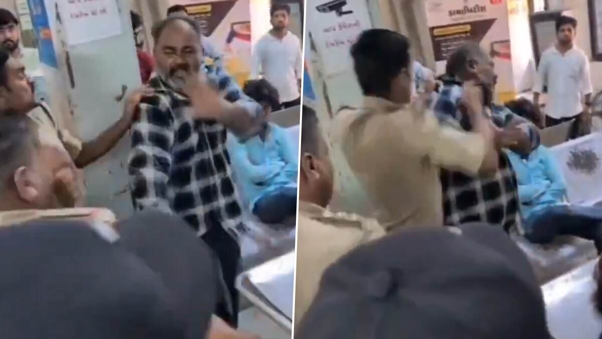 Viral Video: পুলিশের চড়ের 'বন্যা', মৃতের আত্মীয়ের রাগ, ক্ষোভের মুখে অমানবিক আচরণ, ভাইরাল ভিডিয়োতে দেখুন কী করলেন প্রশাসন কর্মীরা