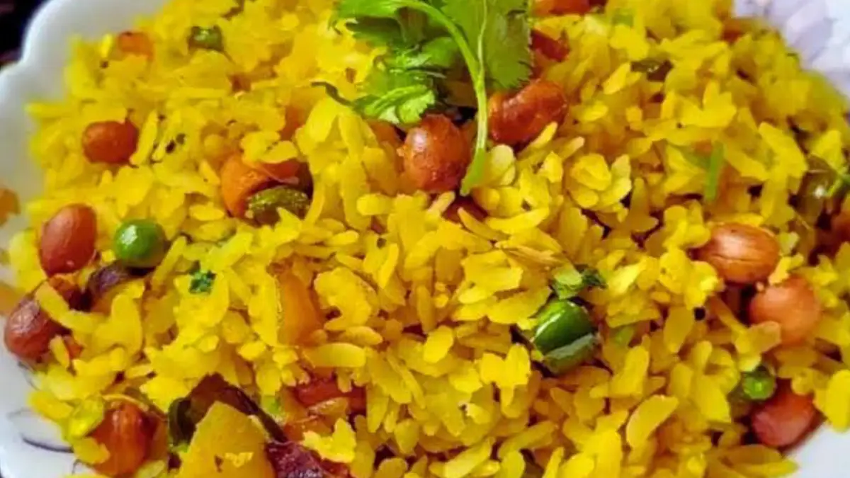 Chirer Polao Recipe:  জমজমাট ব্রেকফাস্ট। চটজলদি বানিয়ে ফেলুন সুস্বাদু চিঁড়ের পোলাও