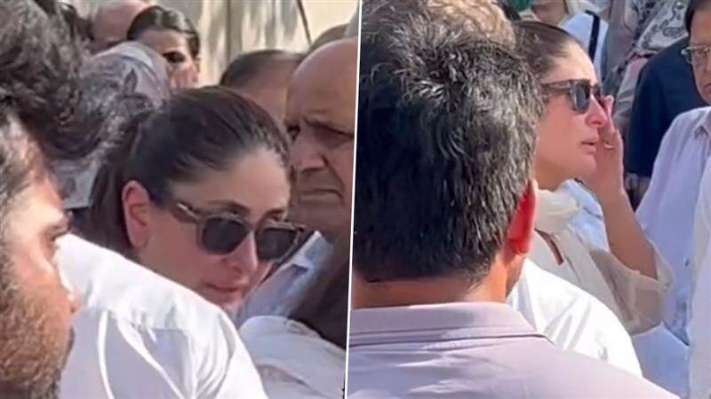Sunjay Kapur's Funeral: সঞ্জয় কাপুরের শেষকৃত্যে করিশ্মার ২ সন্তানকে আগলে রাখলেন করিনা, দেখুন ভিডিয়ো