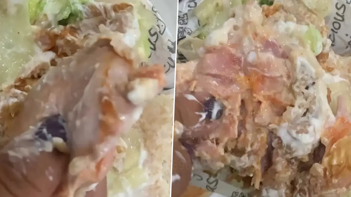 Burger Scam: বার্গারের ভিতরে কাঁচা মাংস, নাম করা ফুড জয়েন্টের বিরুদ্ধে ক্ষোভ উগরে দিলেন তরুণী