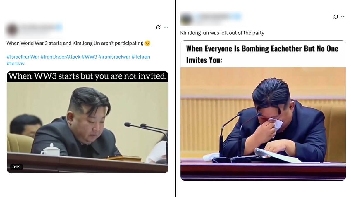 Kim Jong Un Memes Go Viral:  বিশ্ব যুদ্ধ ৩ এর আবহে কিম যেন 'নিঃশব্দ রাজা', যুদ্ধের উত্তাপ থেকে রক্ষা করছেন উত্তর কোরিয়াকে, ভাইরাল মিম