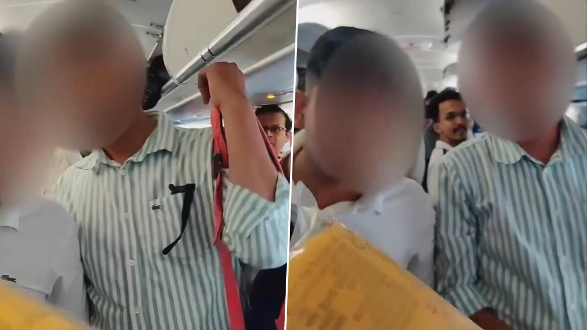 Viral Video: বিমানে চুরি হচ্ছে? প্লেনে উঠে লাইফ জ্যাকেট চটপট চুরির ভিডিয়ো ভাইরাল