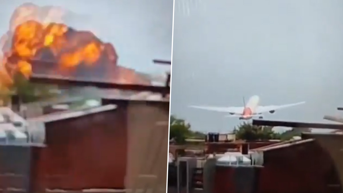Air India Flight AI171 Plane Crash: ওড়ার পরই ভেঙে পড়ল এয়ার ইন্ডিয়ার বিমান, দাউ দাউ করে জ্বলে উঠল আগুন; দেখুন ঠিক সেই সময়ের ভিডিয়ো