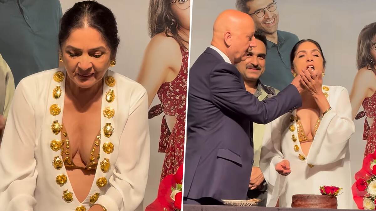 Neena Gupta Trolled Video: '৬৬-তে ব্রালেট পরেছেন কেন? নিজেকে কঙ্গনা শর্মা মনে করেন নাকি?'  বক্ষ বিভাজিকা প্রকাশ্যে আসায় চরম কটাক্ষের মুখে নীনা গুপ্তা, দেখুন সেক্সি ভিডিয়ো