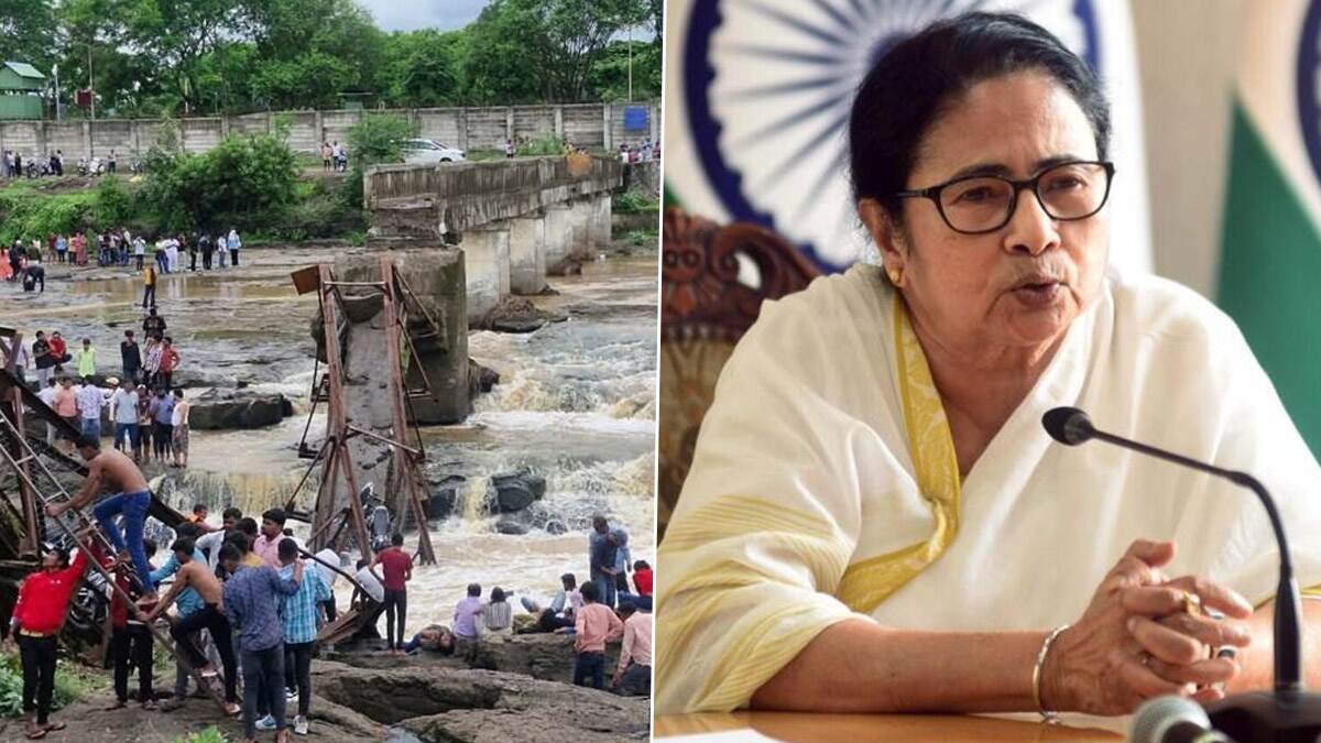 Pune Bridge Collapsed: বিমানের এবার ব্রিজ বিপর্যয়, পুণের সেতু ভাঙা কাণ্ডে উদ্বেগপ্রকাশ করে টুইট মুখ্যমন্ত্রী মমতা বন্দ্যোপাধ্যায়