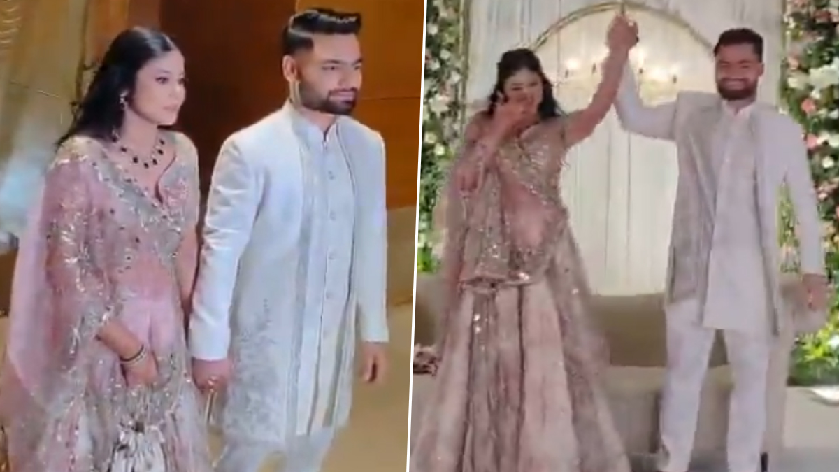 Rinku Singh-Priya Saroj Engagement: রিঙ্কুর রিং বদল, সাংসদ প্রিয়া সরোজের সঙ্গে নাইট তারকার এনগেজমেন্টের ভিডিও ভাইরাল