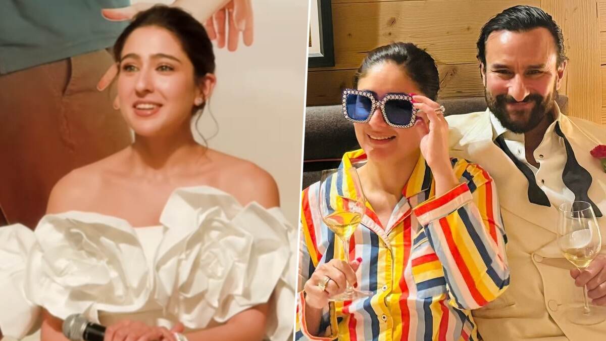 Sara Ali Khan On Saif-Kareena: বাবা এবং সৎ মা করিনাকে নিয়ে বড় কথা বললেন সারা আলি খান, ভাইরাল ভিডিয়ো