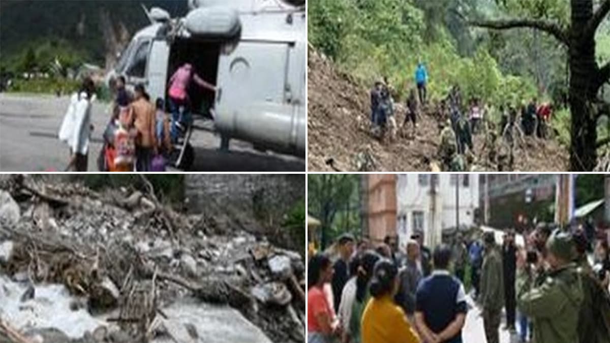 Sikkim Landslide Update: বৃষ্টি ও ভূমিধসে বিপর্যস্ত সিকিম, পাহাড়ে আটকে পড়া পর্যটকদের উদ্ধার করল সেনা, নিখোঁজ জওয়ানদের খোঁজে চলছে তল্লাশি