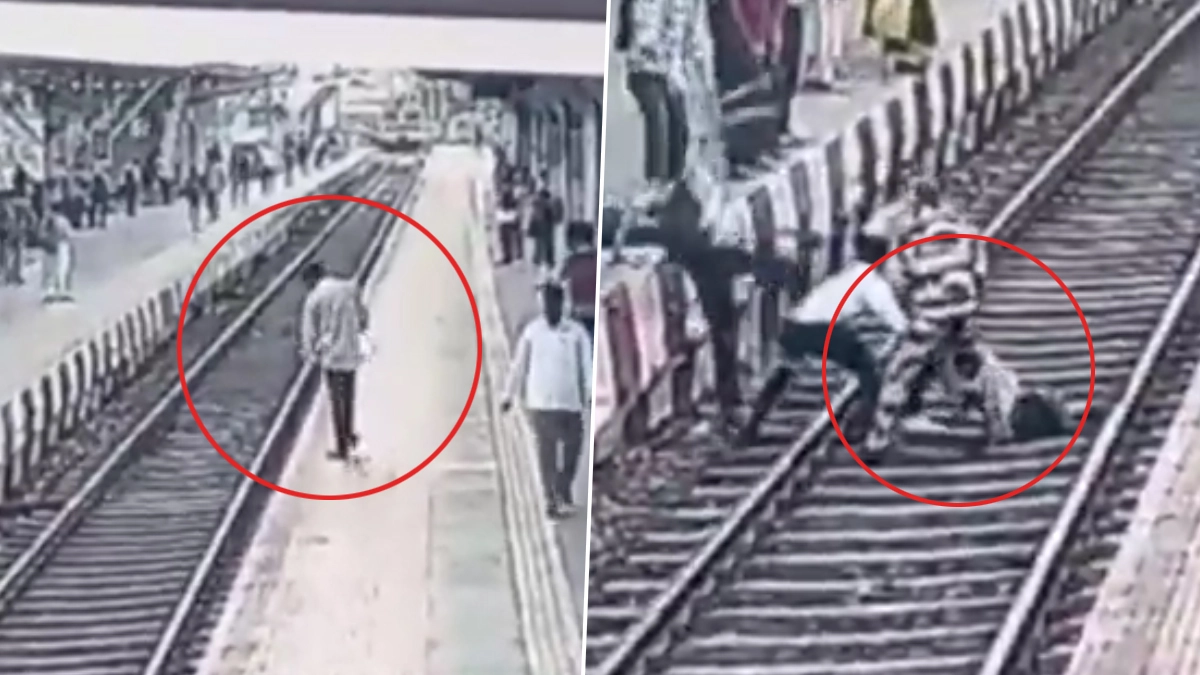 Mumbai Viral Video: চলন্ত ট্রেনের সামনে পড়ে গেলেন যুবক, জওয়ানের তৎপরতায় বাঁচল প্রাণ