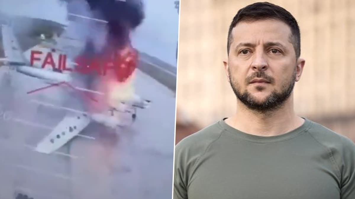 Ukraine's 'Spider's Web' Drone Attack On Russia: রাশিয়ার ঘাড় মটকাল ইউক্রেন; রুশ বিমান ঘাঁটি ঘিরে ধরল 'মাকড়শা', ড্রোনের জাল বিছিয়ে ধ্বংস একের পর এক যুদ্ধ বিমান, ভাইরাল ভিডিয়ো