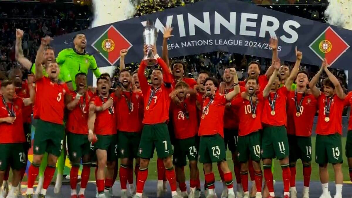 UEFA Nations League 2025: গতবারের চ্যাম্পিয়ন স্পেনকে হারিয়ে আবারও নেশনস লিগ রোনালদোর পর্তুগালের