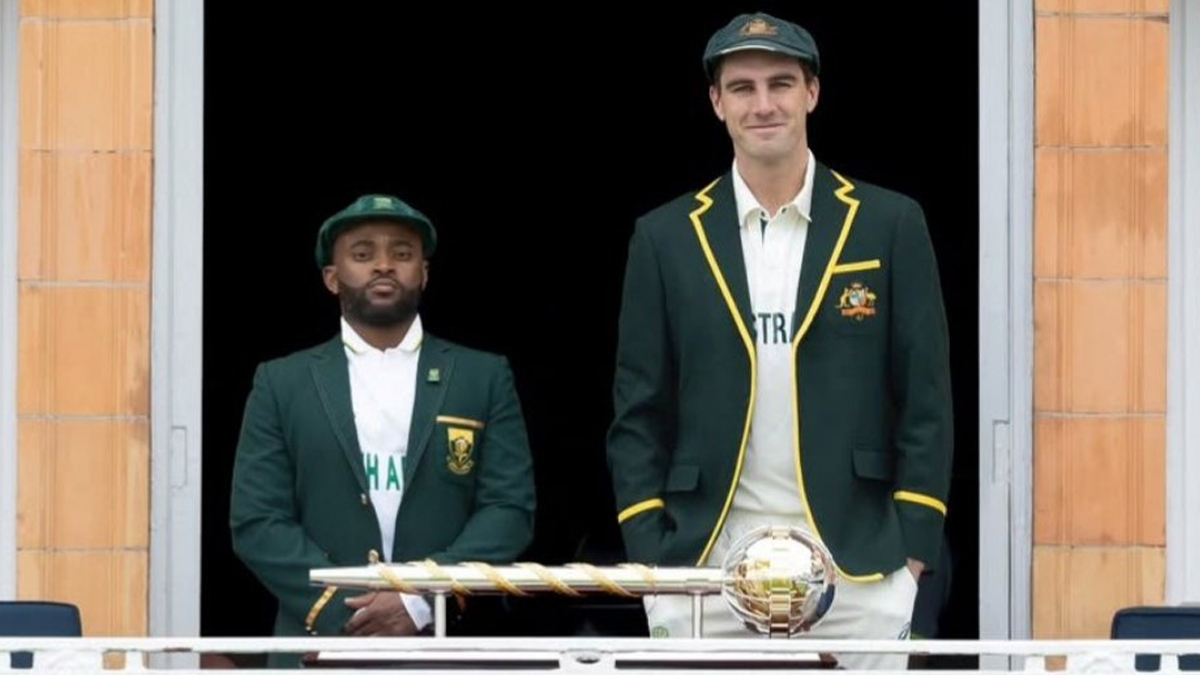 AUS vs SA WTC Final 2025: বিশ্ব টেস্টে ফাইনালের আগে লর্ডসের ব্যালকনিতে কামিন্স-বাভুমা